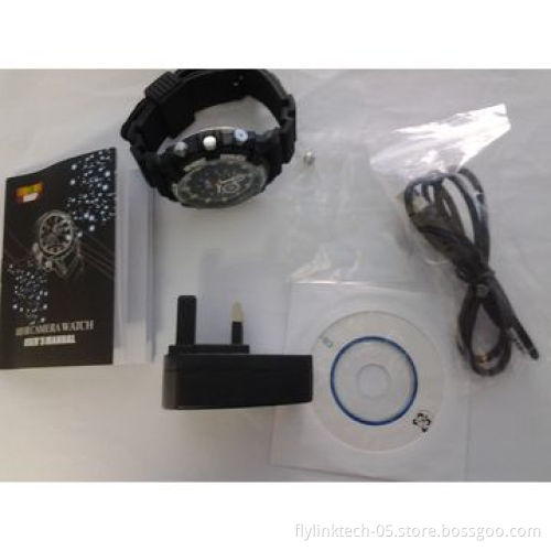 1080P Spy Watch Camera with FHD, Digital Camera Function, 4GB Internal Memory, AVI Video File Format